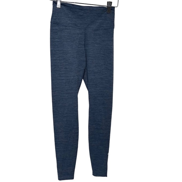 Nike Pants - Nike One Luxe Blue Heathered Mid Rise Tights Women’s Leggings Size Extra Small